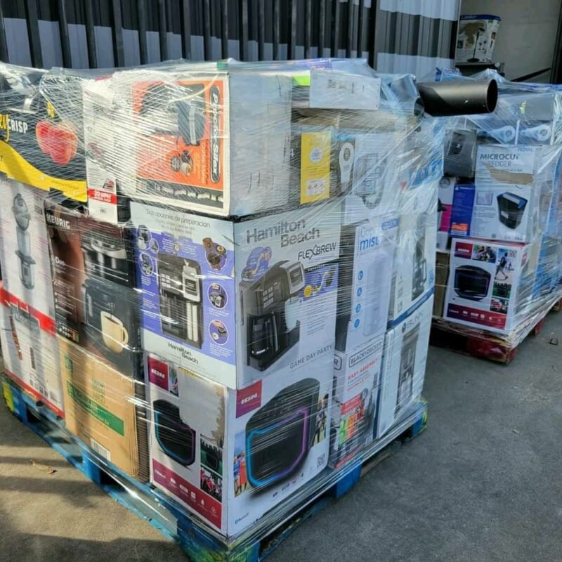 Mix electronic pallets with 50 brand-new items