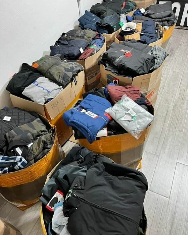 Winter Jackets Pallets with 50 brand-new units